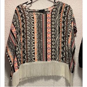 Tribal Pattern Blouse
